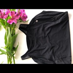 Lululemon black workout tank